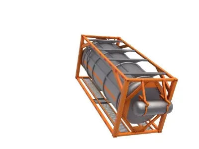 Tank Container 3D model
