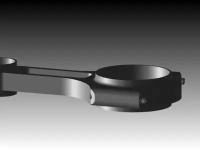 connection rod Free 3D model