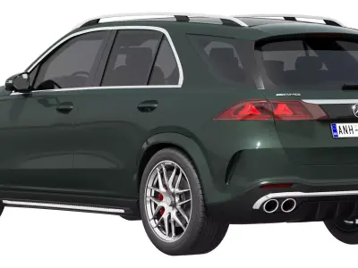 Mercedes-Benz GLE53 AMG Hybrid 2027 3D model