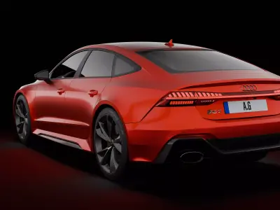Audi RS 7 Sportback 2020 3D model