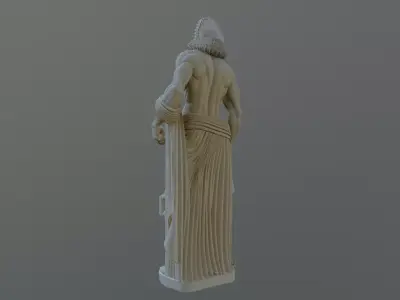ANCIENT GREEK STATUE 3D model purchase