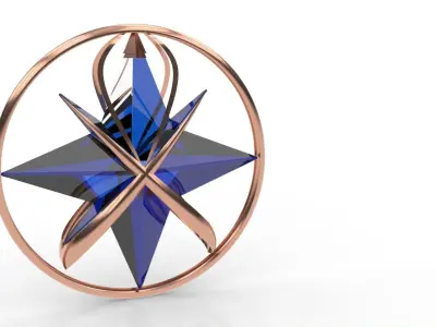 Genshin Fate Pendant Free 3D model