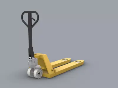Hydraulic Truck Pallet Jack PM 3D print model