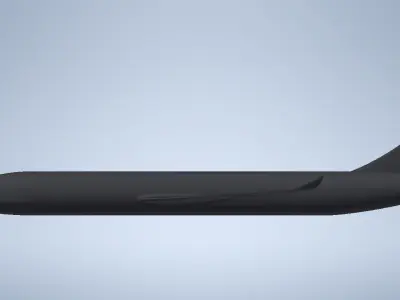 Private Jet 3D print model