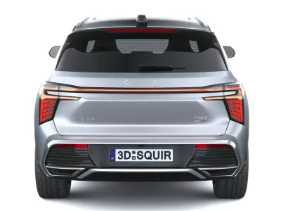 Hongqi HS3 2026 3D model