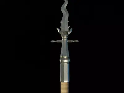 Historical Accuracy 3d Model of War Spear 3D print model