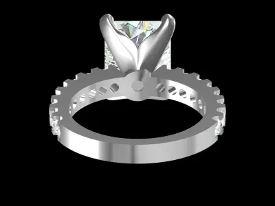 Wedding Ring  3D print model 326