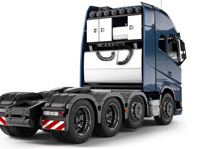 Volvo FH16 8x4 2022 3D model