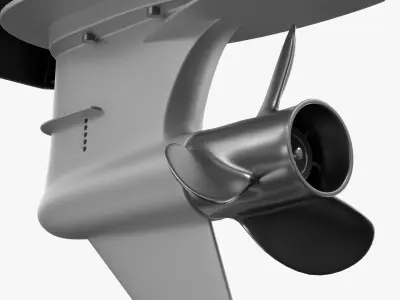  Mercury 300HP Pro XS Boat Engine Black 