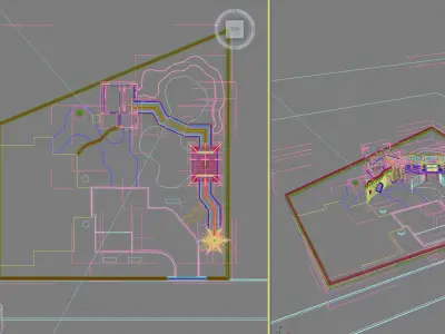 Chinese Style Architecture 3D model 25