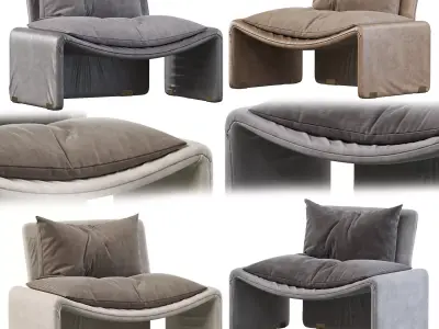 Armchair Aston Martin 3D model
