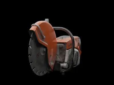 Steal Saw 3D model