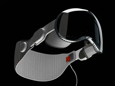 Apple Vision Pro 3D model