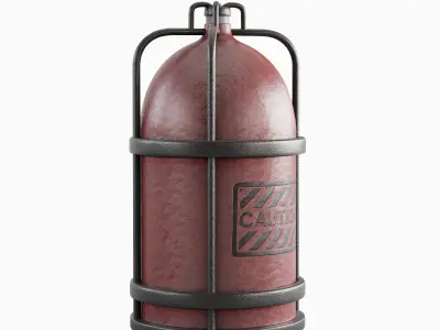Gas Tank 02 3D model