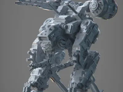Mech- Gloomikrikt 3D print model
