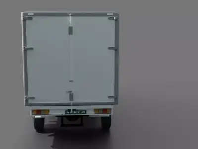 Volkswagen Crafter cargo truck 3D model