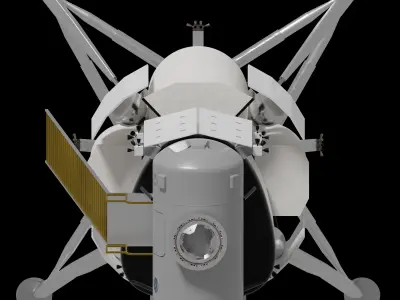 National Team Integrated Lander Vehicle 3D model