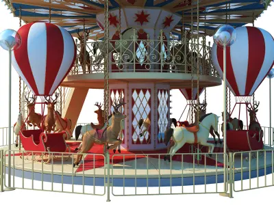 Amusement Park Toys Collections 3D model