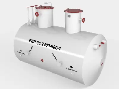 EPP 20-2400 Storage tank 3D model
