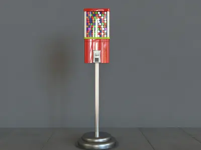 Gum Machine 3D model