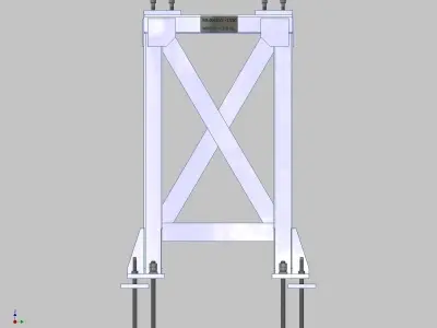 26381-ROBOT BASE BX300L-1500 3D model