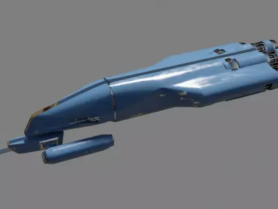 Starship TAS-1 3D model