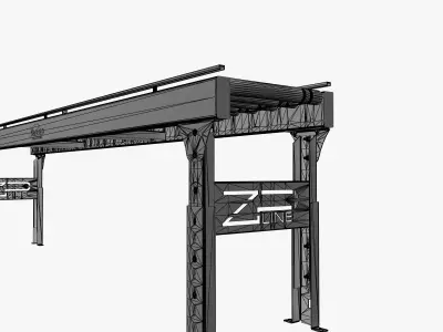Conveyor - Zipline RZPDC 3D model