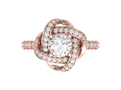 Wedding Ring  3D print model 412