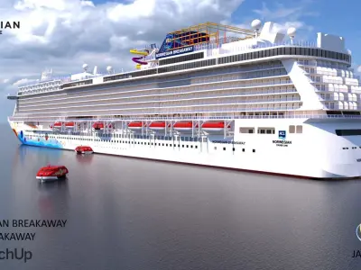 NORWEGIAN BREAKAWAY 3D model