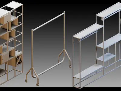 55- Industrial objects 3D model