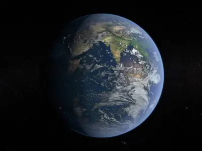 Planet Earth 42K 3D model