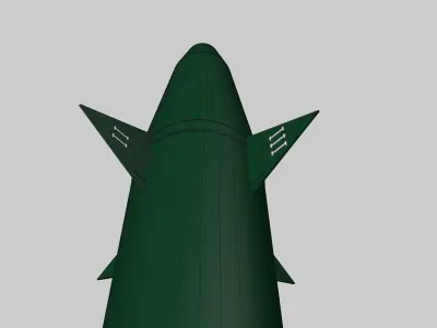 Iranian Khalij Fars Cruise Missile 3D model