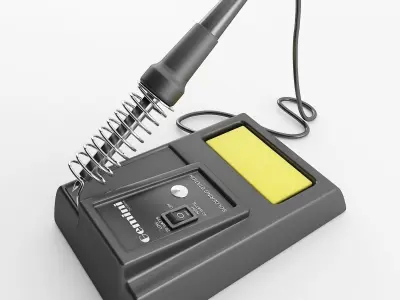 Soldering Iron Station 3D model purchase