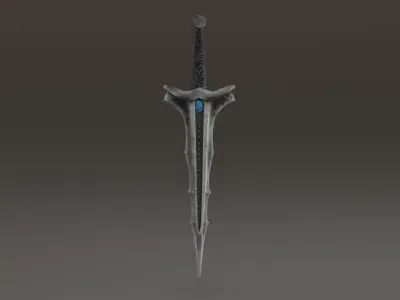 Ancient Sword Free low-poly 3D model purchase