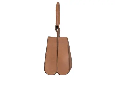 Brown Leather Tote Bag 3D model