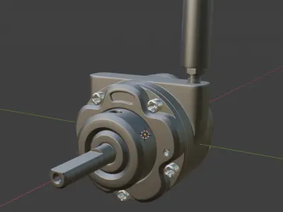 Motor Free 3D model