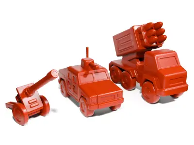 Military Toys 2 3D print model