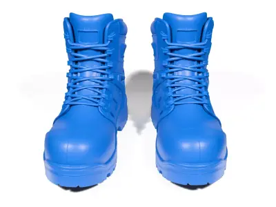 Work boots 3D print model
