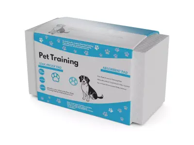 Pet accessories Pet Training Pads 3D model purchase