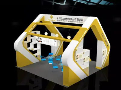 Exhibition - Area -6X6-3DMAX2009-023 3D model