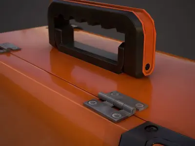 Industrial Welding Machine 3d model low-poly Low-poly 3D model