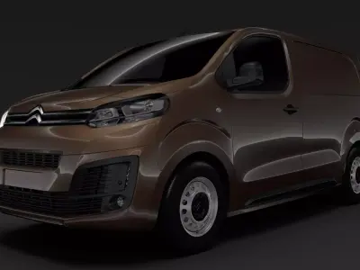 Citroen Dispatch M 2020 3D model