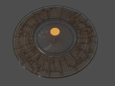 UFO Saucer-1 Free 3D model