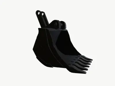 Excavator Bucket 3D model purchase