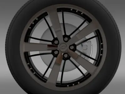 Chevrolet Camaro 2008 BlackConcept 3D model