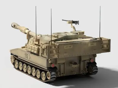 M109A6 Paladin 3D model