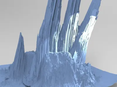 Devil Claw Mountain  3D model