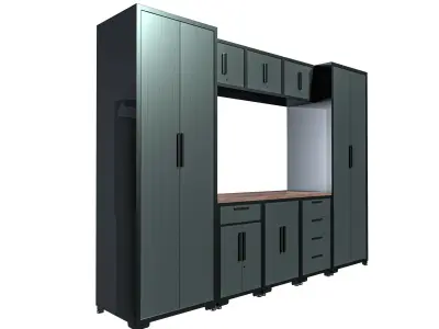 Workbench Pack Low-poly 3D model