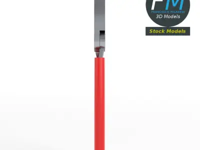 Linesman pliers 3D model