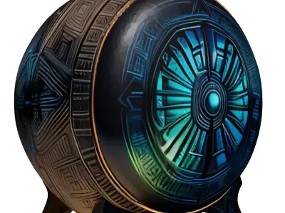 SciFi Energy Core Artifact 3D model